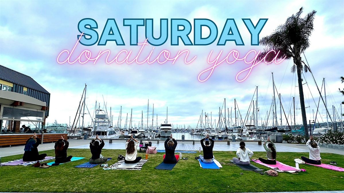 Saturday Morning All-Levels Donation Yoga at the Point Loma Marina
