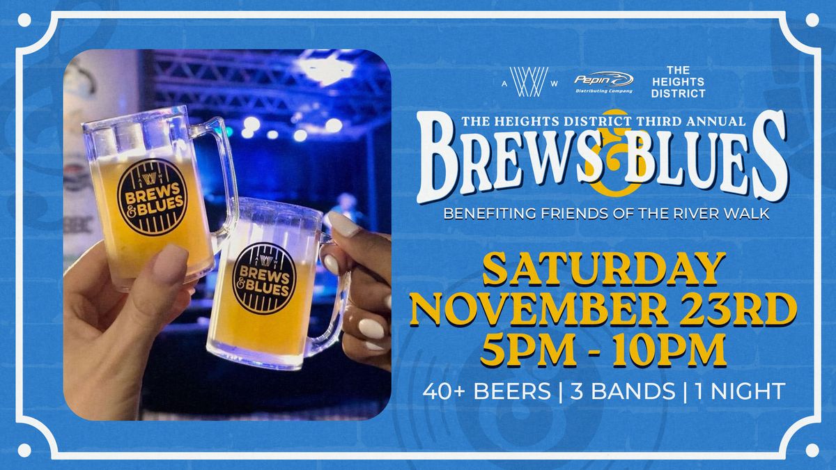 The Heights District\u2019s 3rd Annual Brews & Blues  Beer & Music Festival