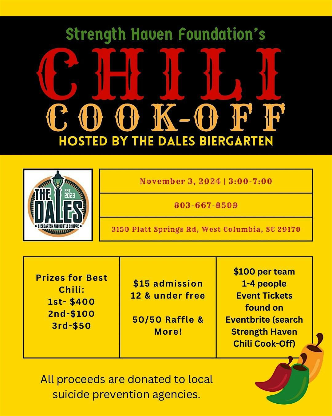 Strength Haven Chili Cook-Off Hosted by The Dales