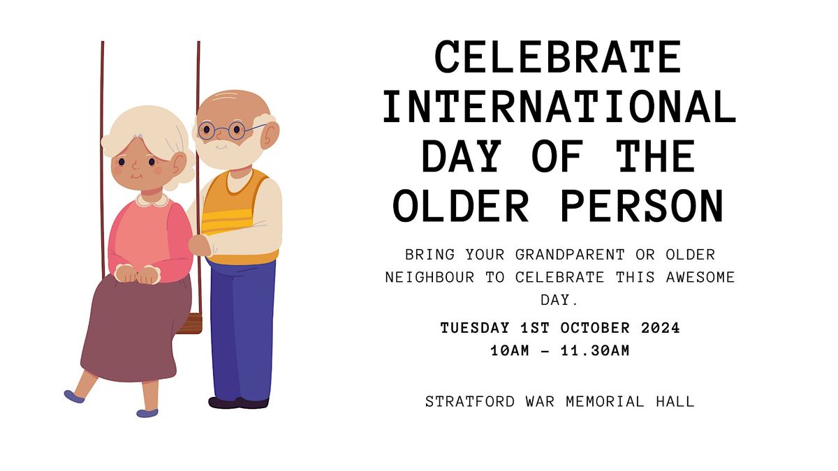 Celebrate International Day of the Older Person