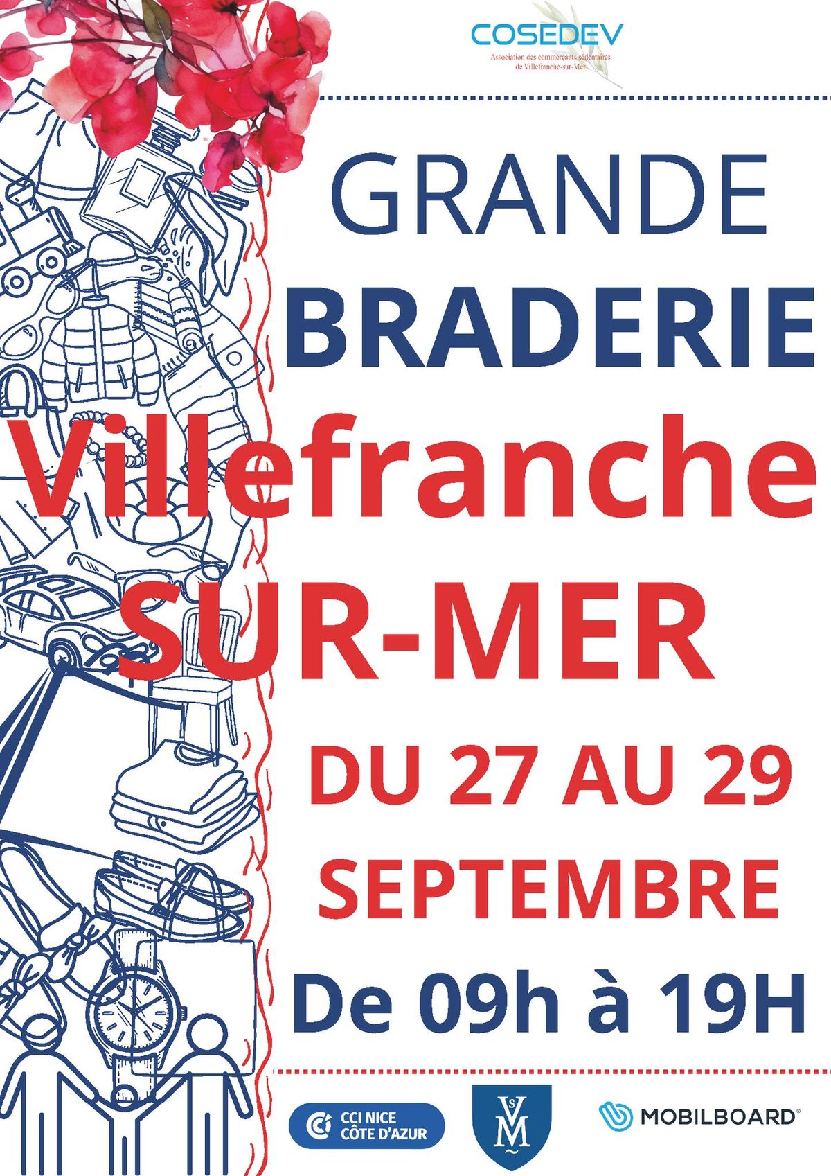 Braderie des Commer\u00e7ants de Villefranche-sur-Mer