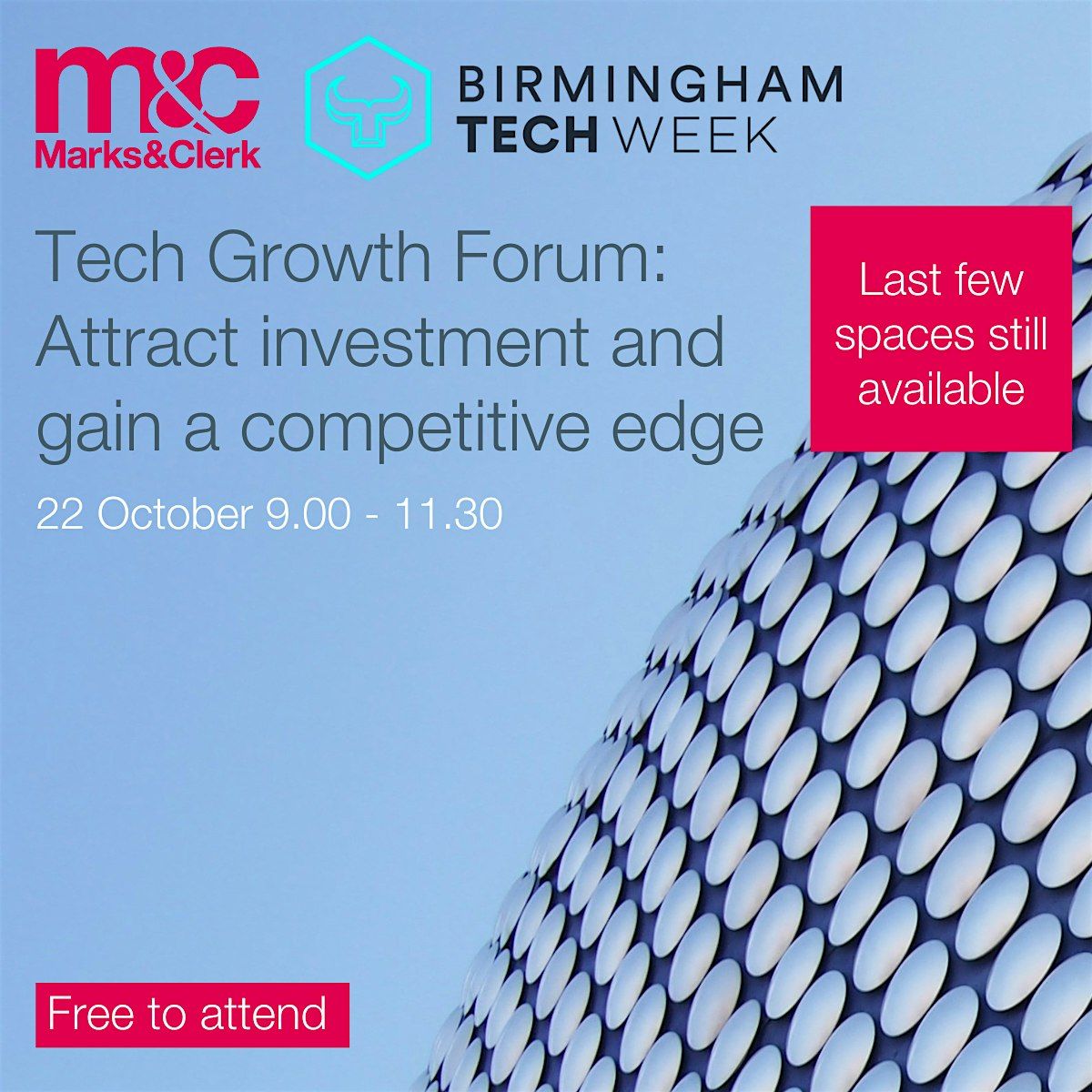 Tech Growth Forum: Attract investment and gain a competitive edge