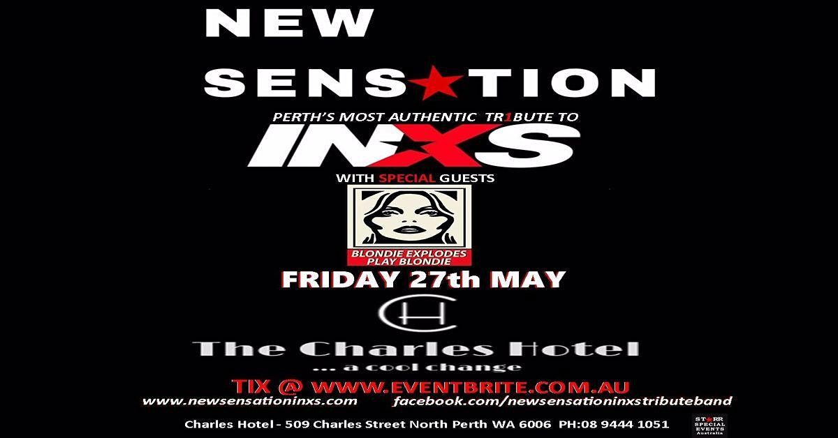 New Sensation - Charles Hotel  North Perth w Special Guest Blondie Explodes