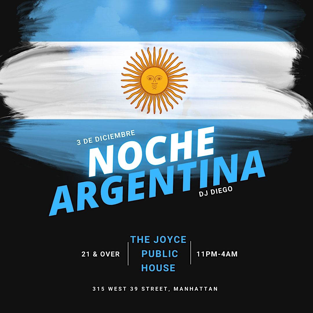 Noche Argentina- 3 de diciembre 2022
