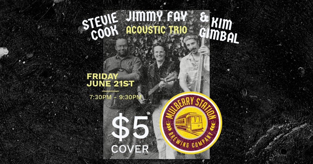 Stevie Cook, Jimmy Fay, & Kim Gimbal Trio