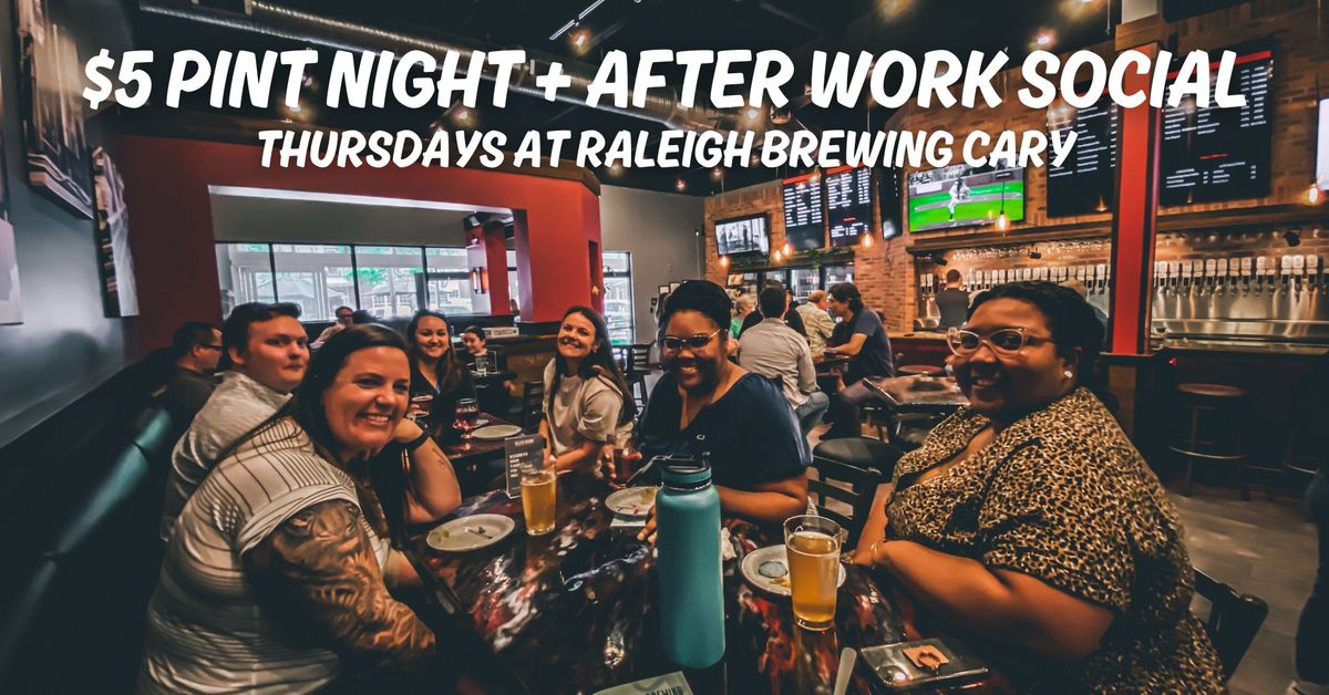 $5 Pint Night + After Work Social