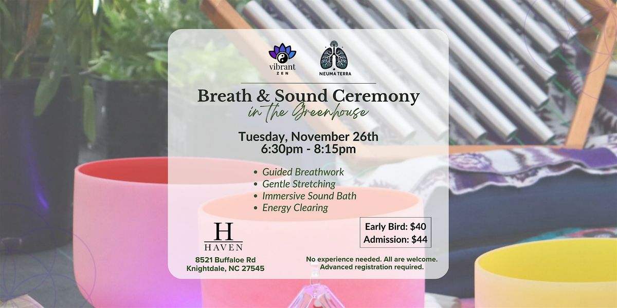 Breath & Sound Ceremony