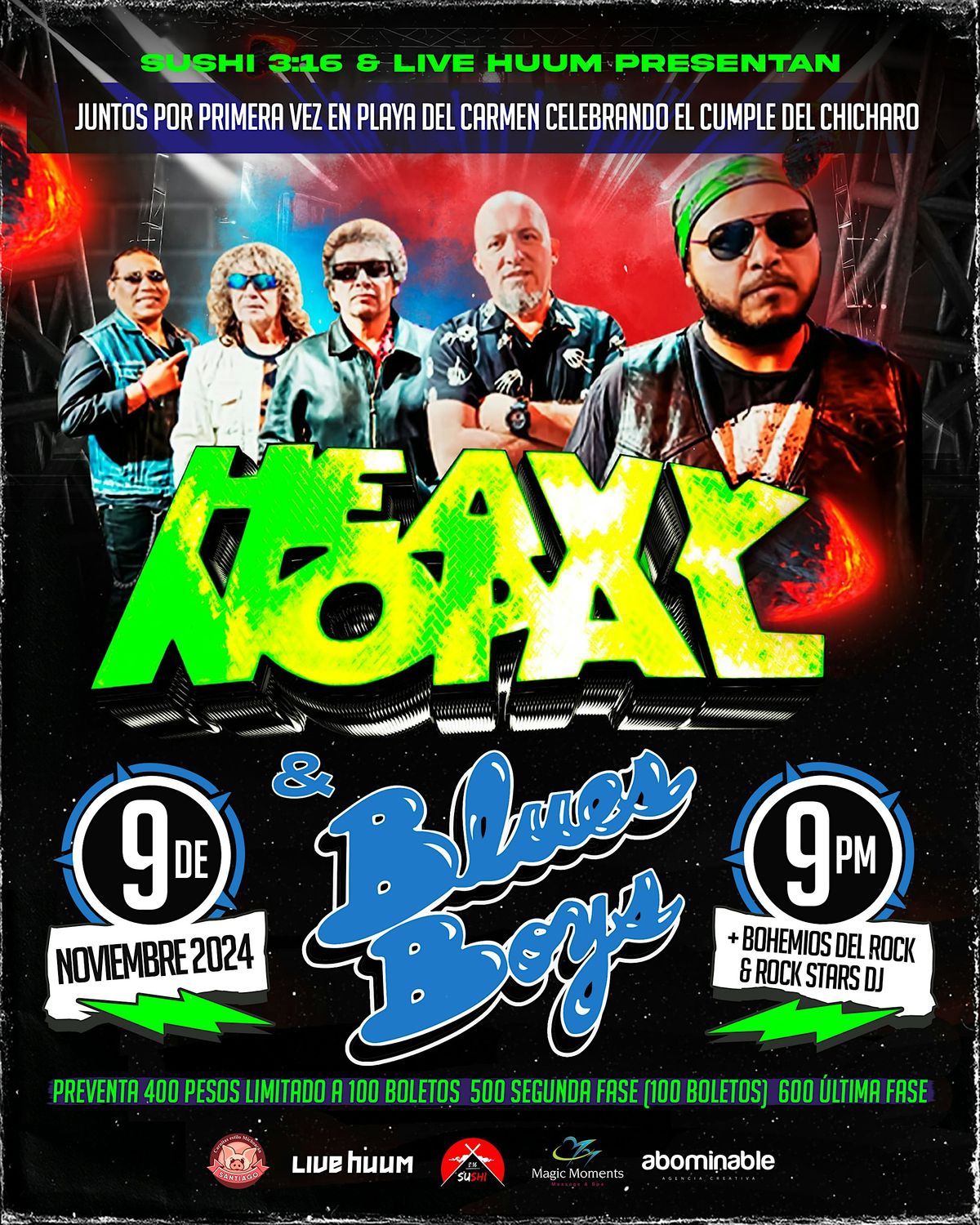 Heavy nopal y Blues boys