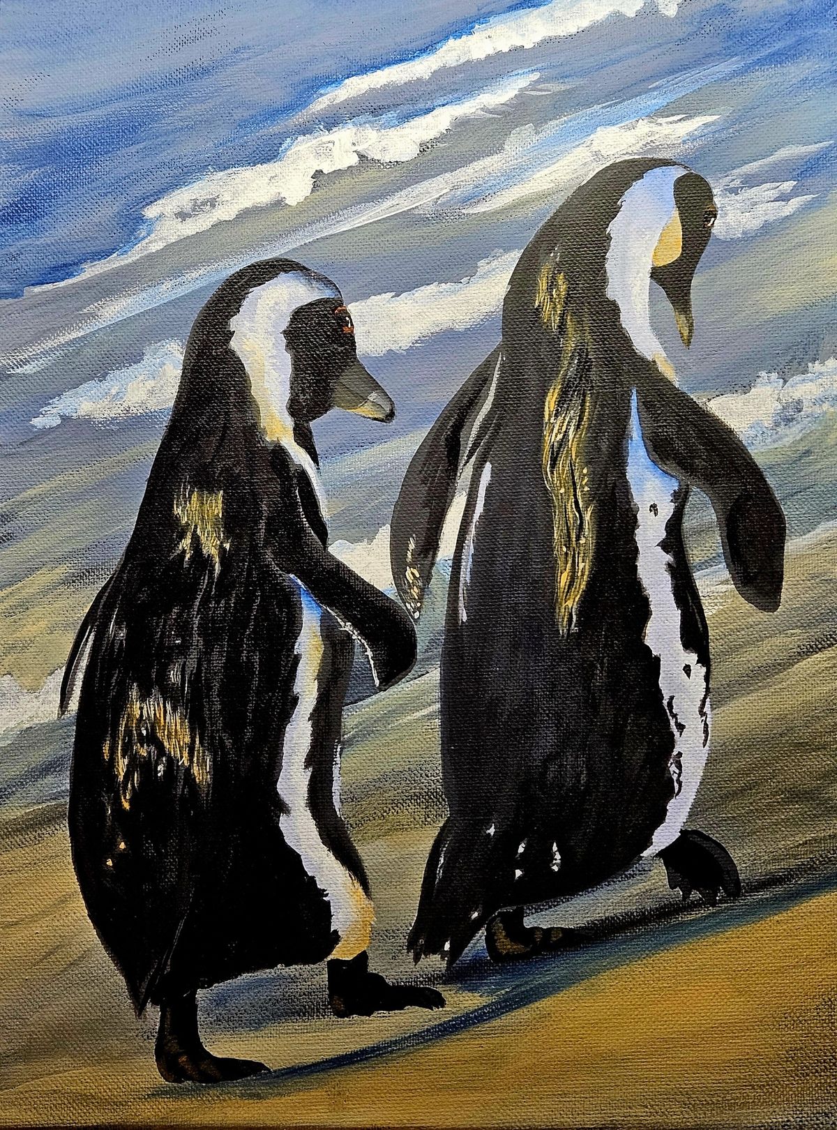 A Walk on the Beach with the Wild Side, African Penguins