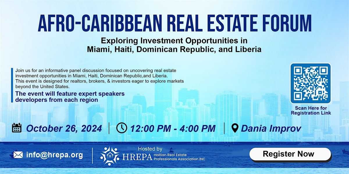 AfroCaribbean Real Estate Forum