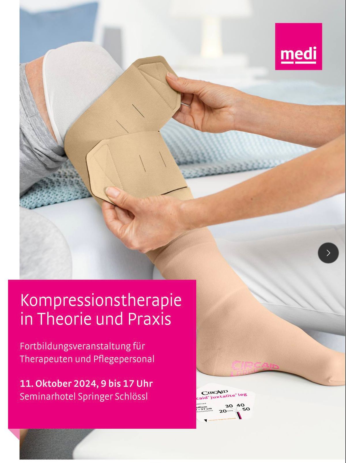 Kompressionstherapie in Theorie und Praxis