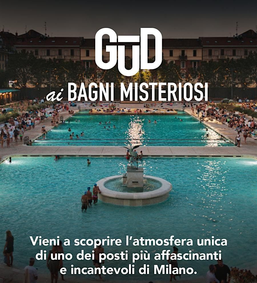 BAGNI MISTERIOSI | Aperitivo a bordo piscina con bagno notturno