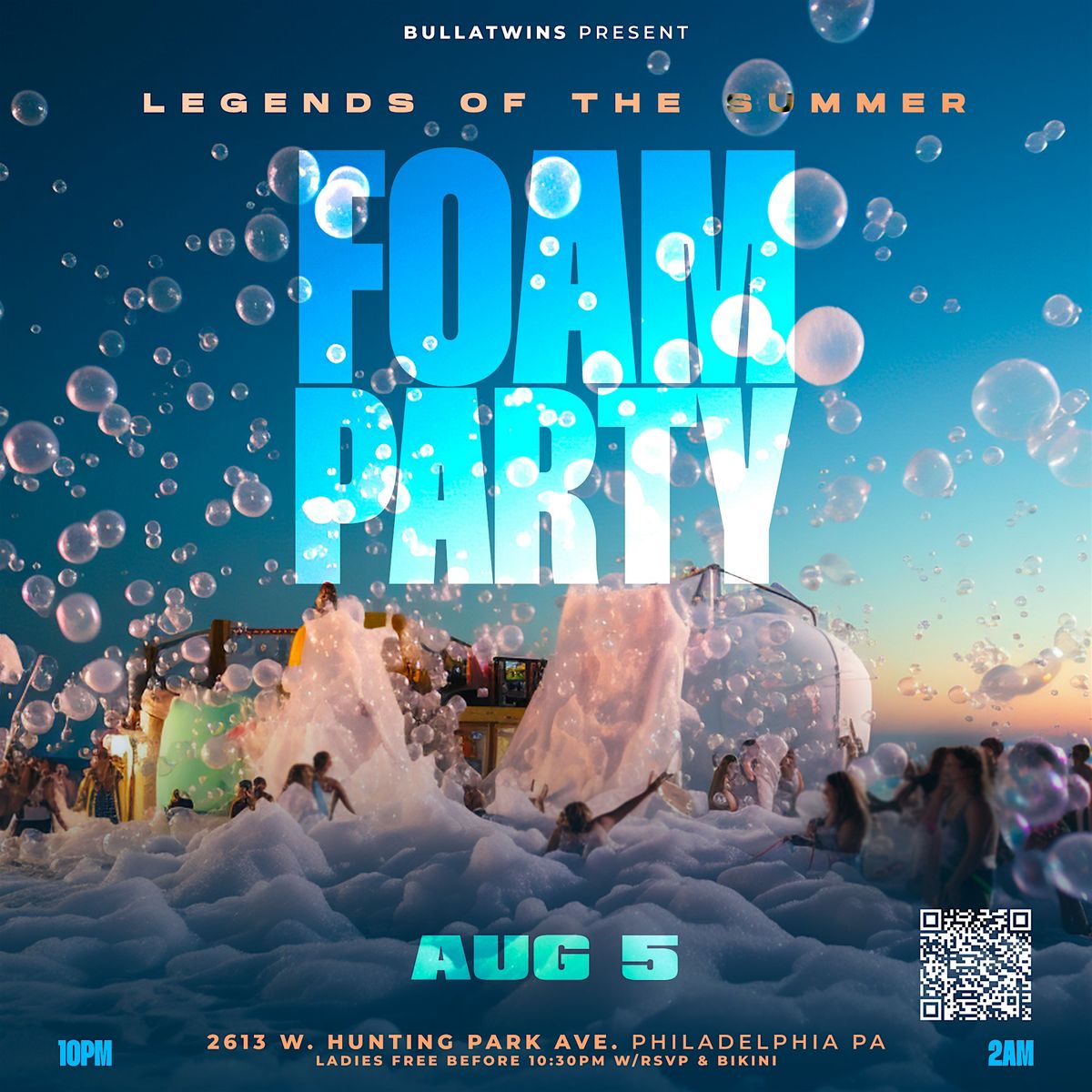 Legends Of The Summer Foam Party