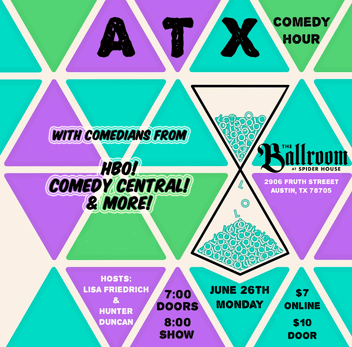 ATX Comedy Hour: AWESOME APRIL!