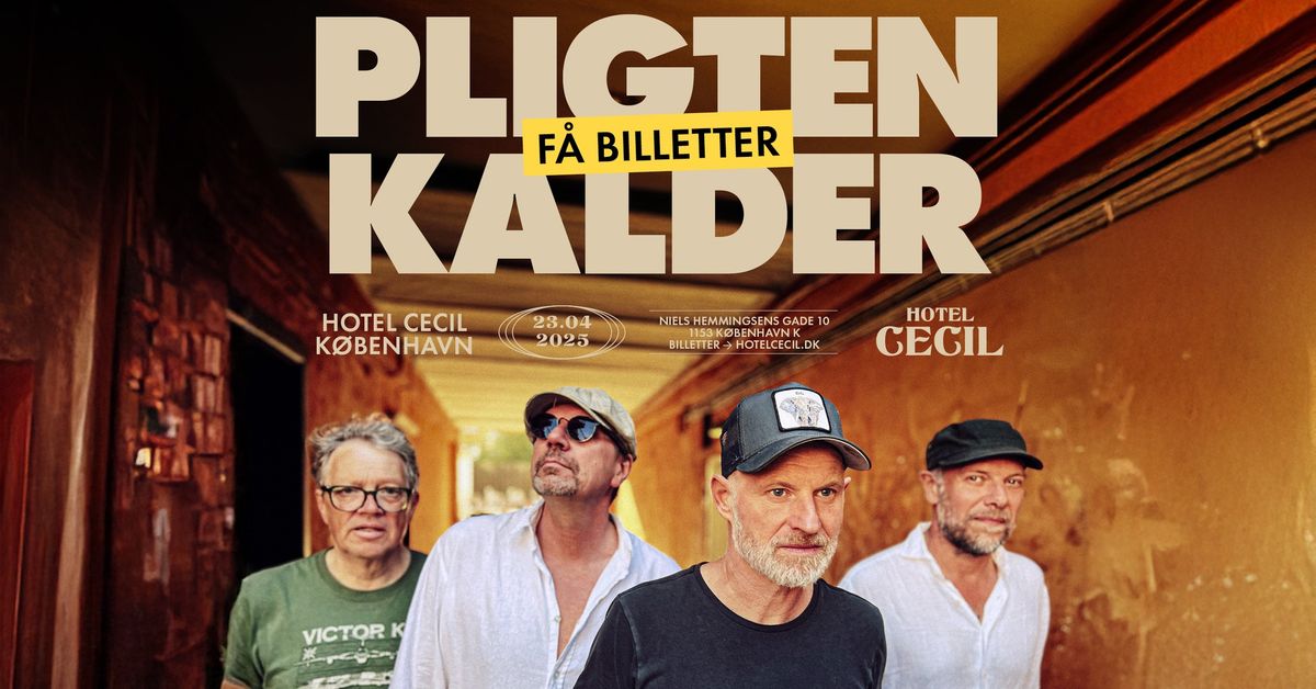 Pligten Kalder | Hotel Cecil, K\u00f8benhavn [f\u00e5 billetter]