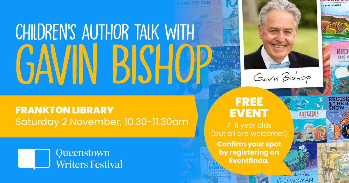 Children's Author Talk with Gavin Bishop