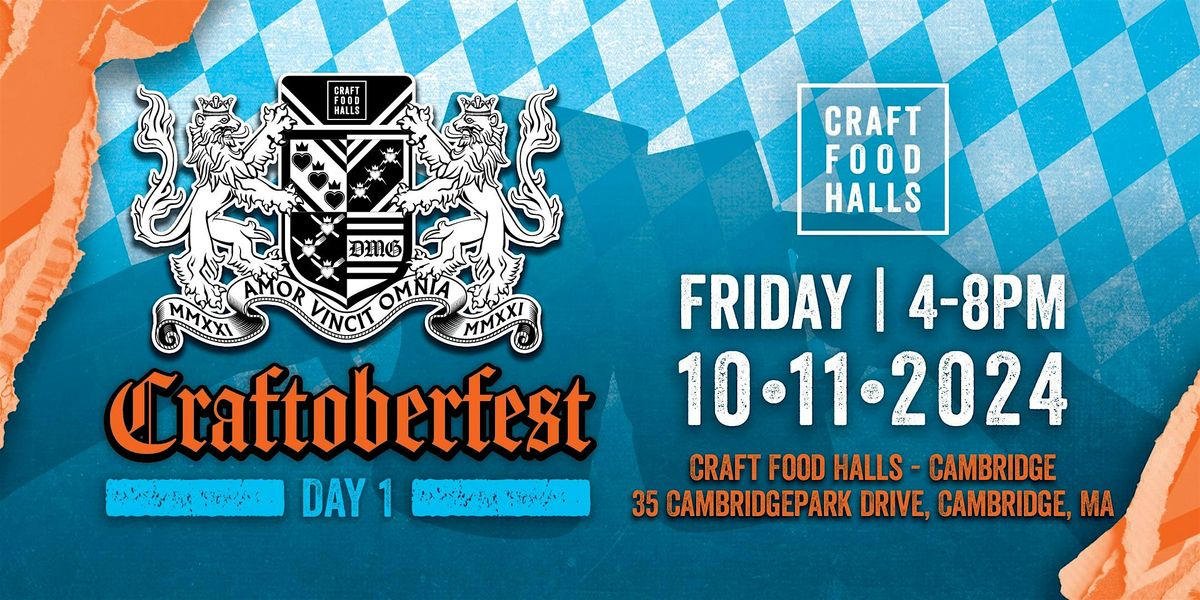 Craftoberfest in Cambridge! - Craft Food Halls Oktoberfest