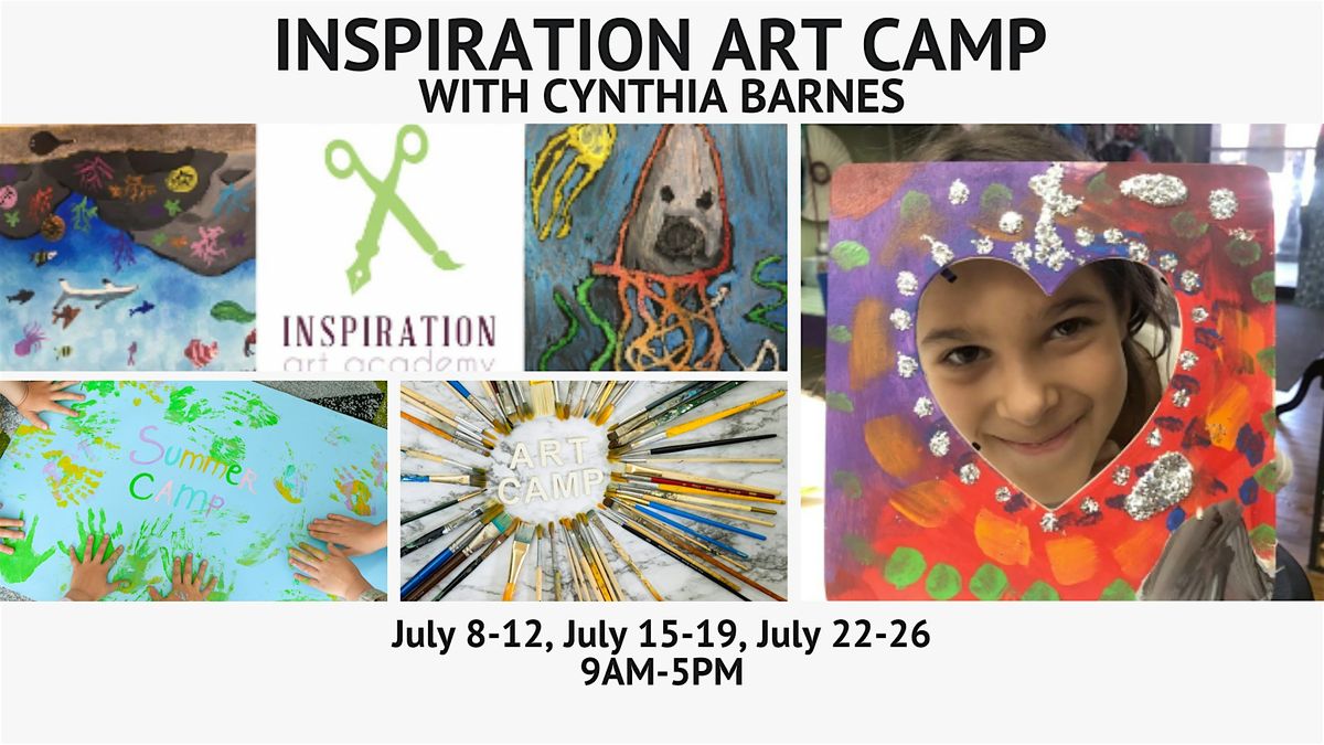 INSPIRATION ART CAMP WITH CYNTHIA BARNES