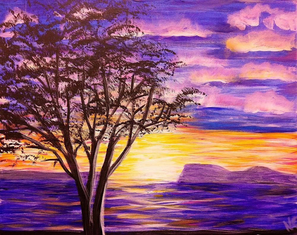 IN STUDIO CLASS Sunset Tree Wed May 31st 6:30pm $35