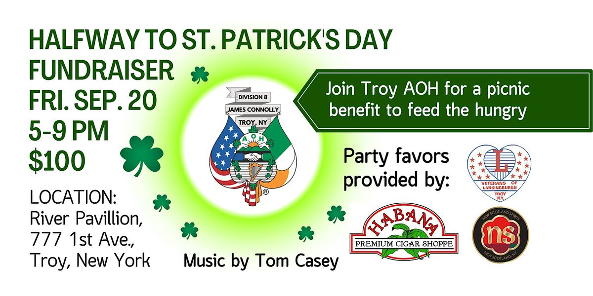 Halfway to St Patrick's Day Fundraiser 2024