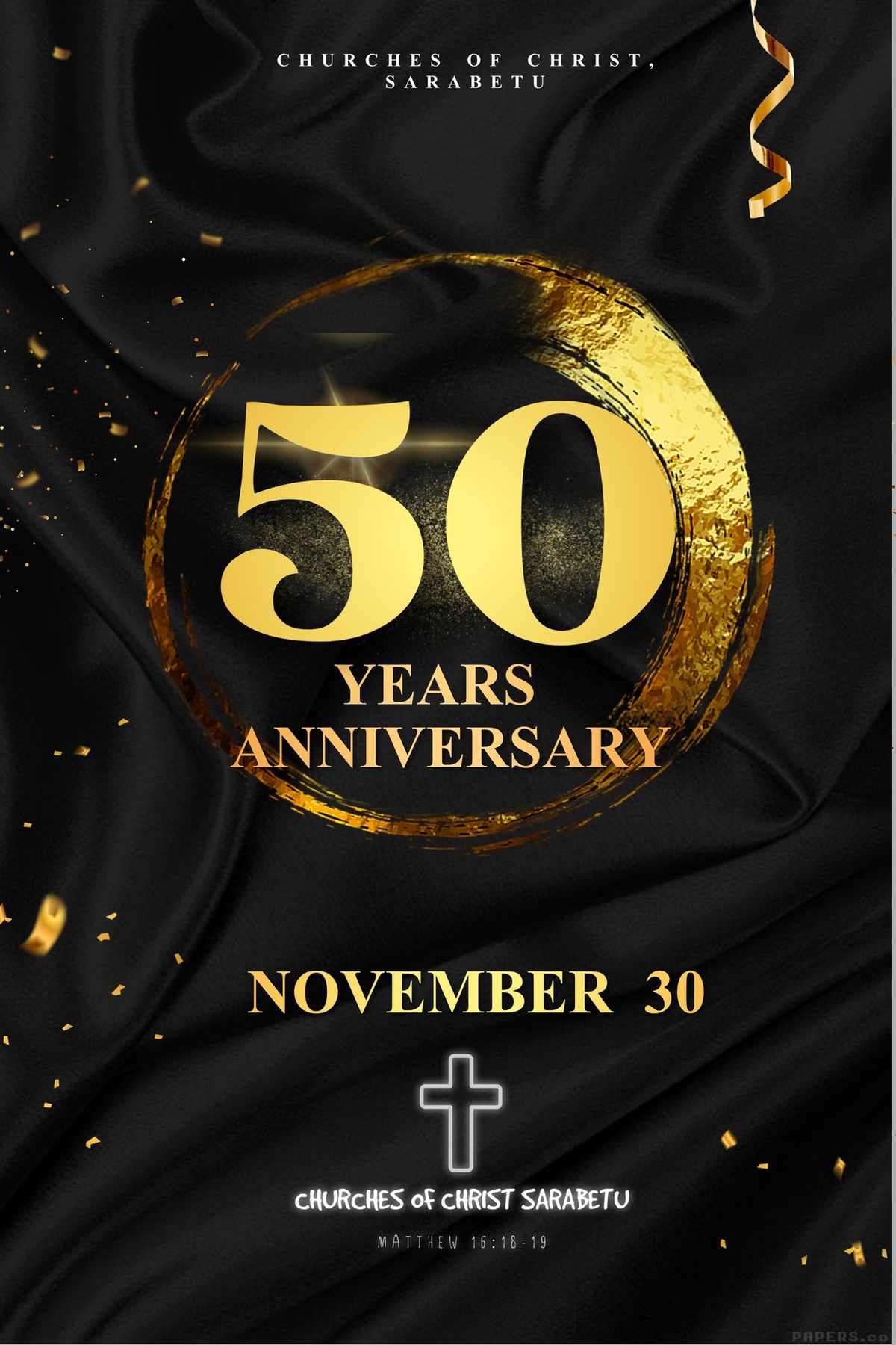 Sarabetu Churches of Christ 50th Anniversary Celebration