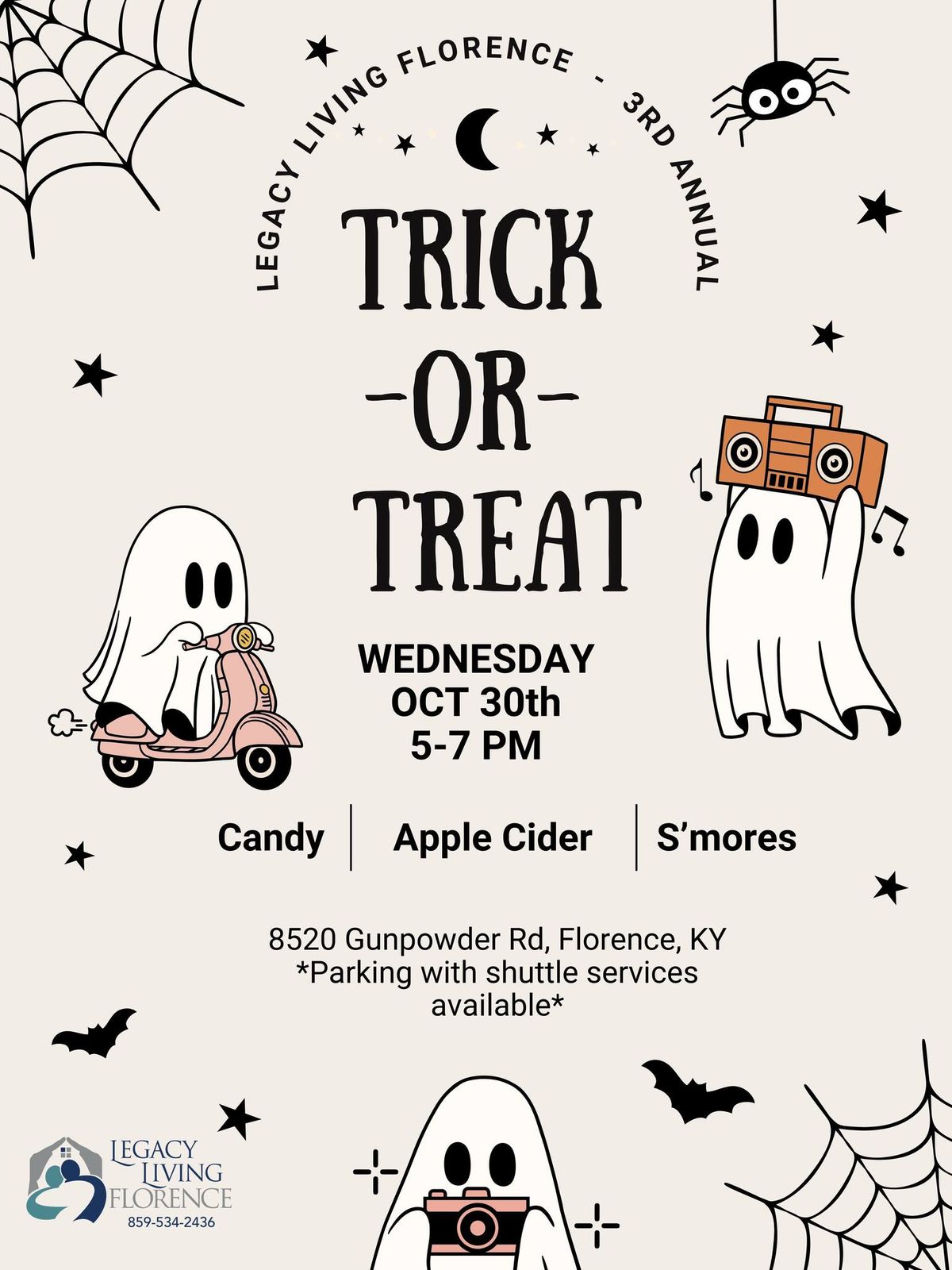 Legacy\u2019s 3rd Annual Trick or Treat 