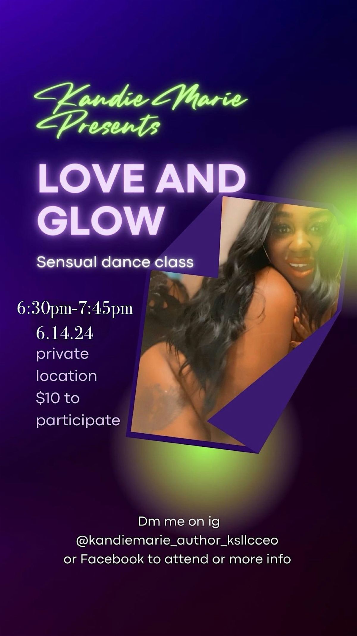 Love & Glow Dance Class