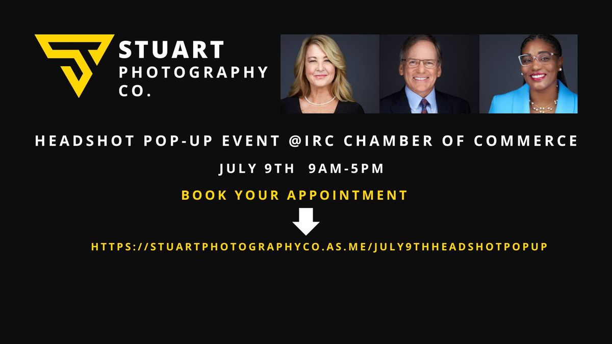 Headshot Pop-Up @ Indian River County Chamber of Commerce