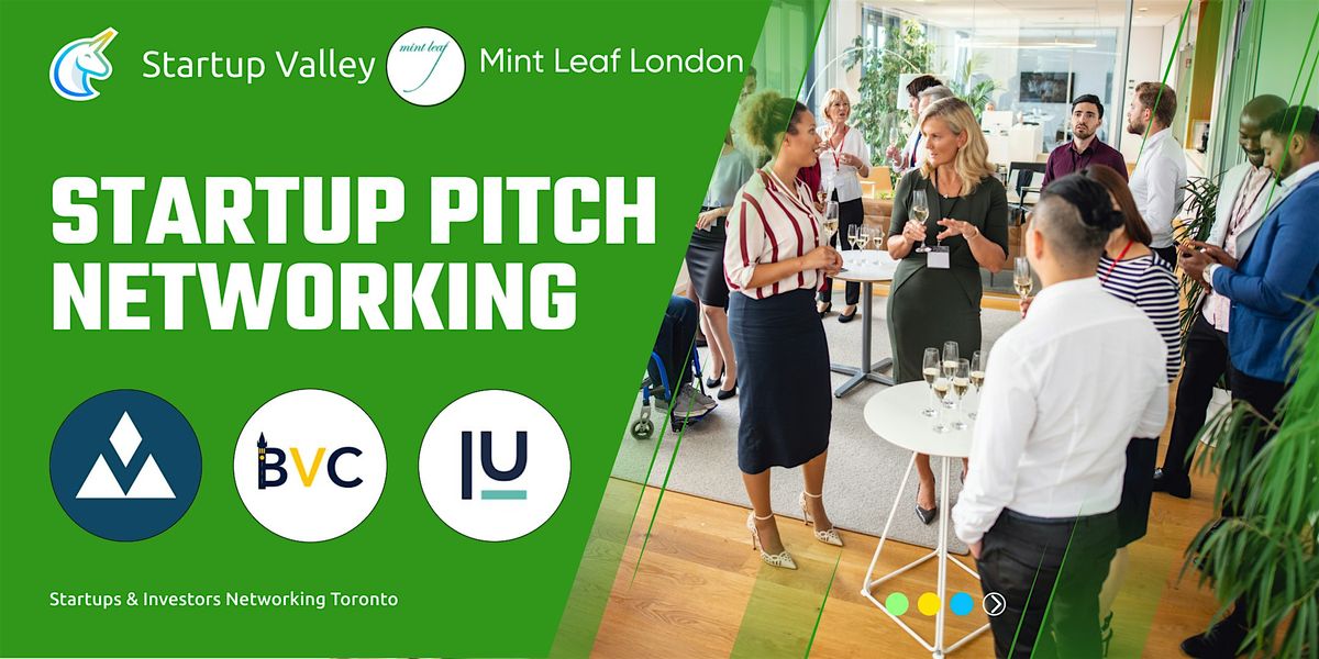 Startup Pitch  & Networking LDN