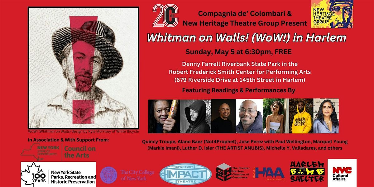 Whitman on Walls! Harlem