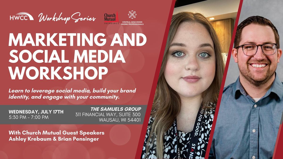 Marketing and Social Media Workshop