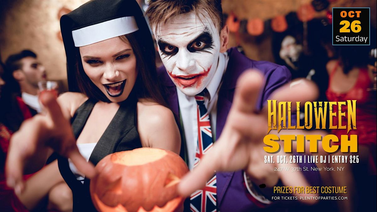 NYC's Annual Saturday Night Halloween Party @ STITCH: NYC Halloween Parties