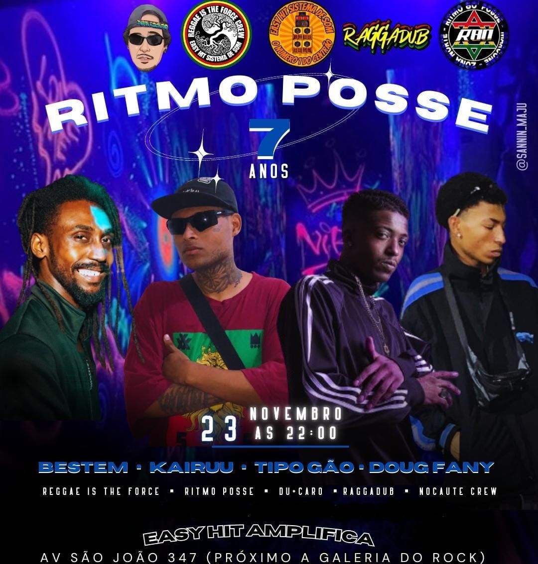 7 ANOS DE RITMO POSSE x NOITE DE DAN\u00c7A #9