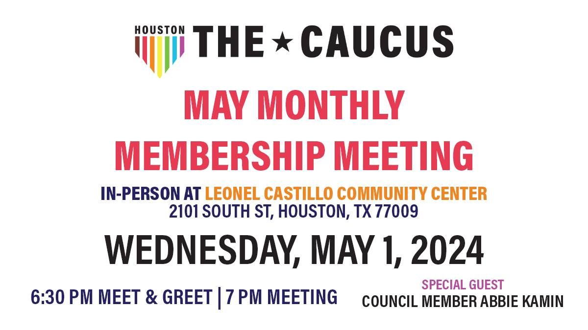 Monthly Membership Meeting
