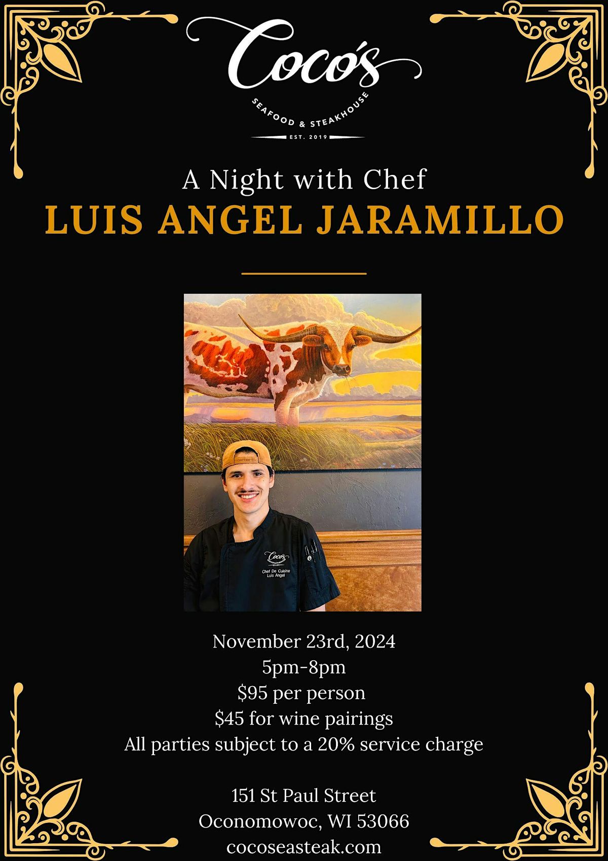 A Night with Chef Luis Angel