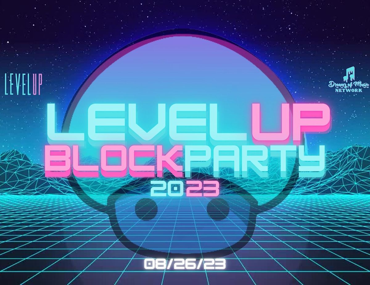 Level Up Block Party 2023, Level Up Studios, Pittsburgh, 26 August to ...