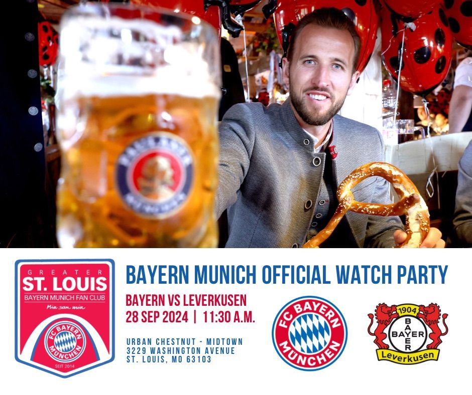 OKTOBERFEST WATCH PARTY - BAYERN VS LEVERKUSEN 