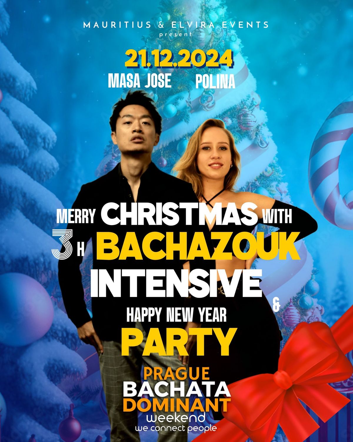 Xmas Prague Bachazouk intensive with Masa & Polina + Xmas Party