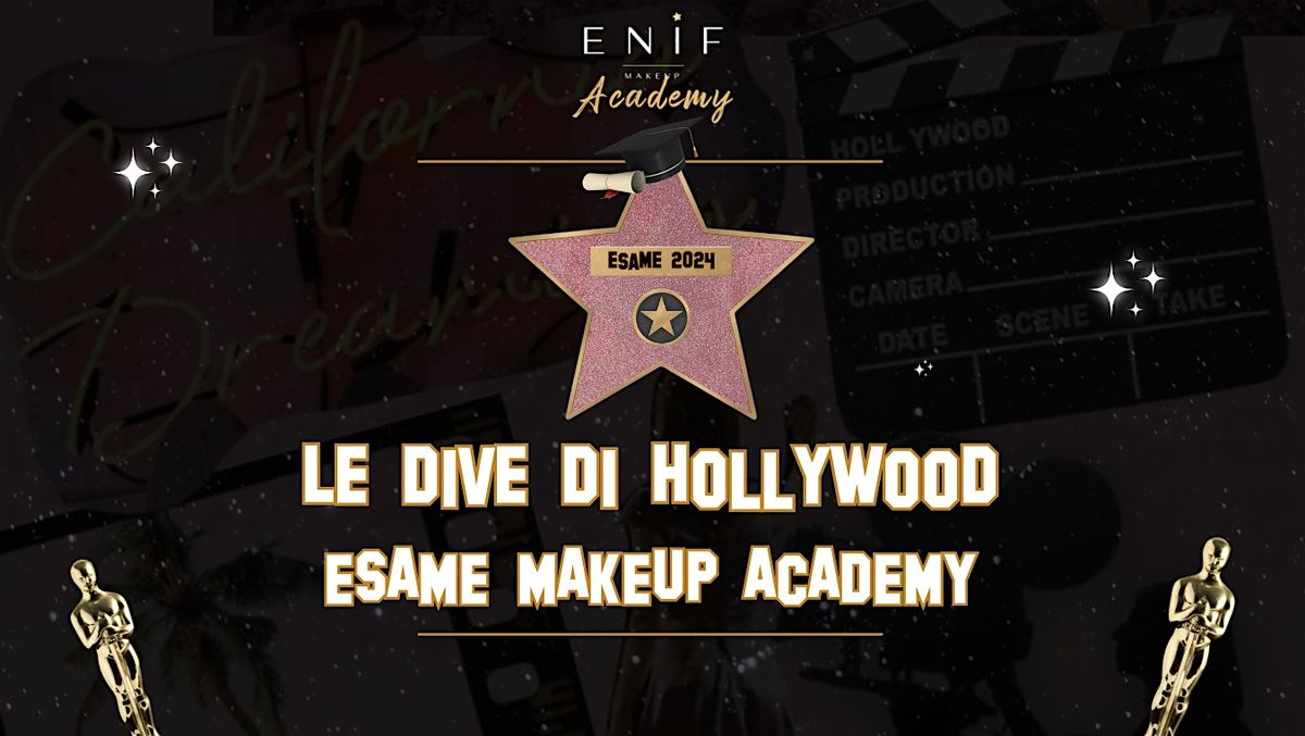 Esame ENIF MakeUp Academy \/\/ Le dive di Hollywood