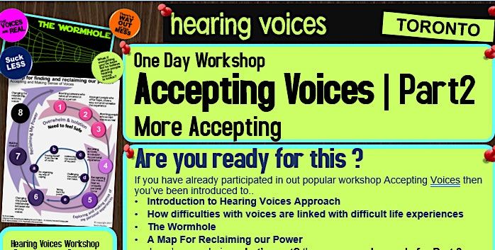HV  Workshop  | ACCEPTING VOICES   Part 2 - More Accepting