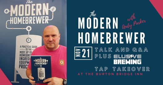 "The Modern Homebrewer" Book Talk. Q&A and Elusive Brewing Tap Takeover