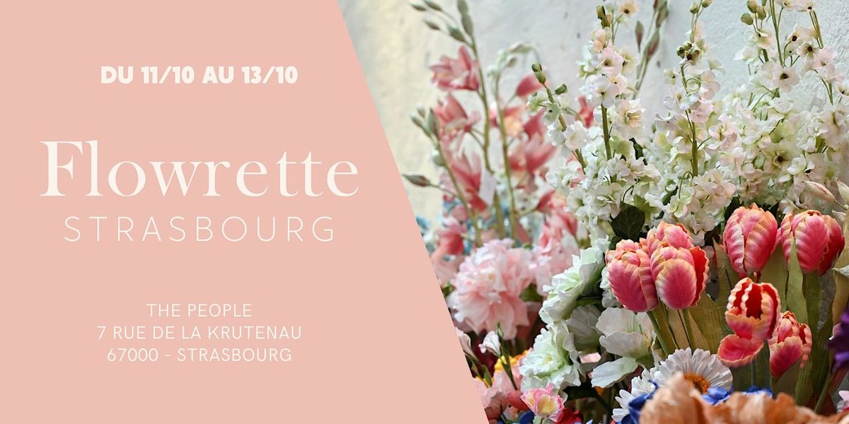 POP UP FLOWRETTE \/\/ STRASBOURG #2