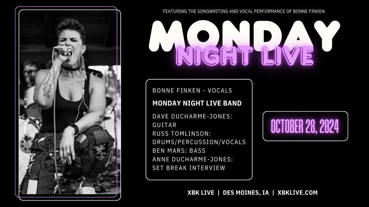 Bonne Finken at xBk Live