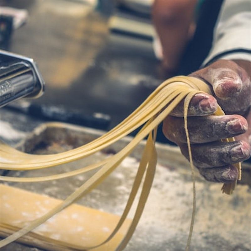 In-person class: Handmade Pasta with Pesto Sauce (Austin)