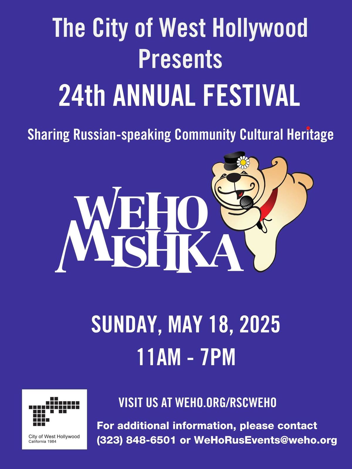 24th Annual WEHO MISHKA Festival