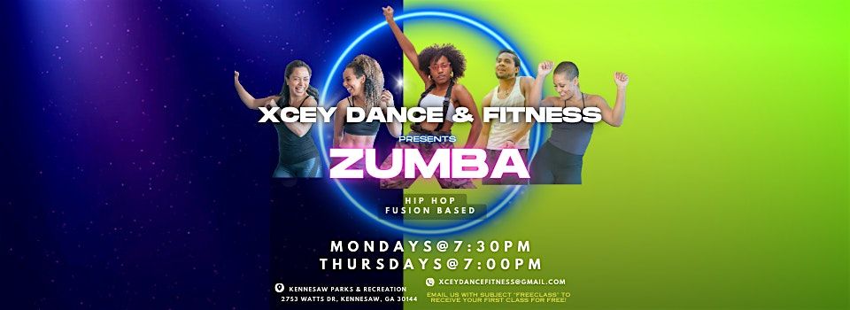 Xcey Dance & Fitness Zumba | First Class Free |