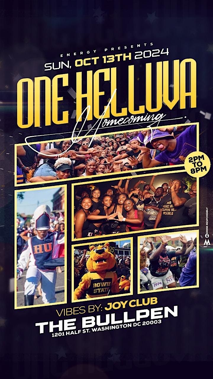 ONE HELLUVA DAY PARTY HOMECOMING EDITION