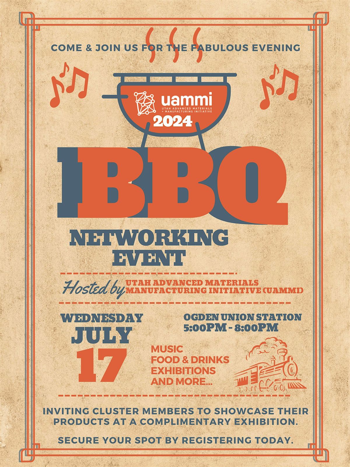 Join us for an unforgettable evening at the UAMMI 2024 BBQ Networking Event