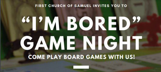 Board Games with Chaplain Ray - Ages 10-17