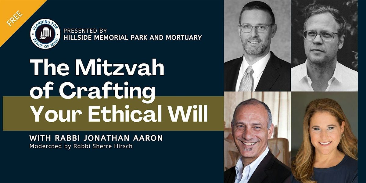 Planning for Peace of Mind: The Mitzvah of Crafting your Ethical Will